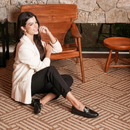 Mocassim Couro Flor de Griffe