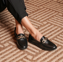 Mocassim Couro Flor de Griffe