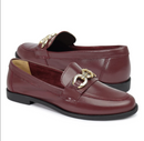 Mocassim Couro Flor de Griffe
